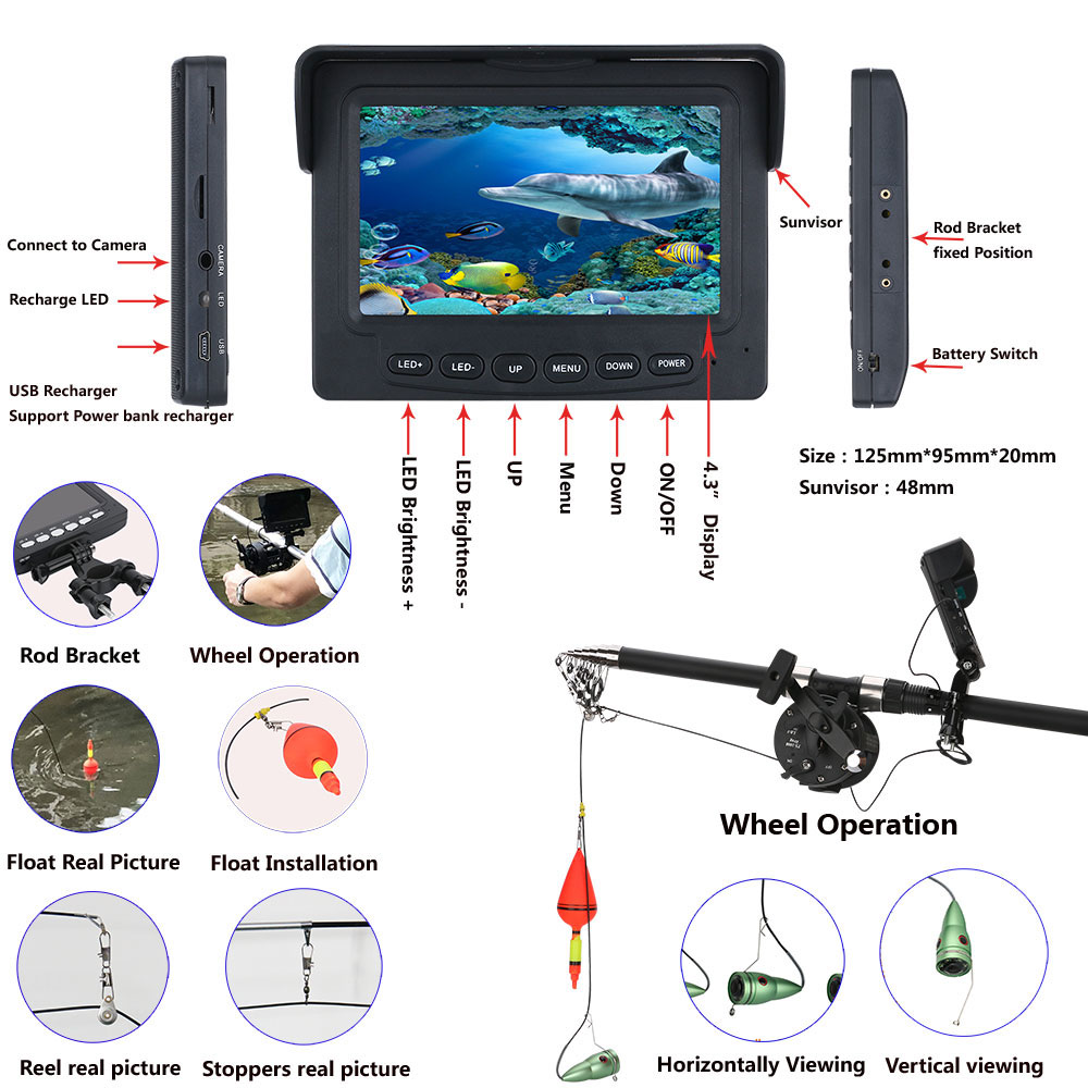 fishing rod with camera