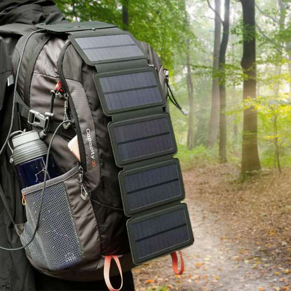 gnbi emergency solar travel charger