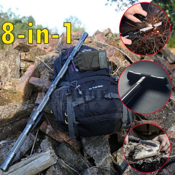 Ultimate Survival Walking Stick The HunterGear US