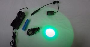 Green Light Tactical Flashlight