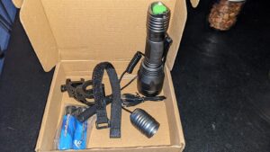 Green Light Tactical Flashlight review
