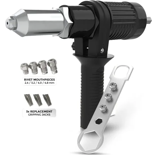 Professional Rivet Adapter Kit + 4Pcs Nozzle Bolts The HunterGear US